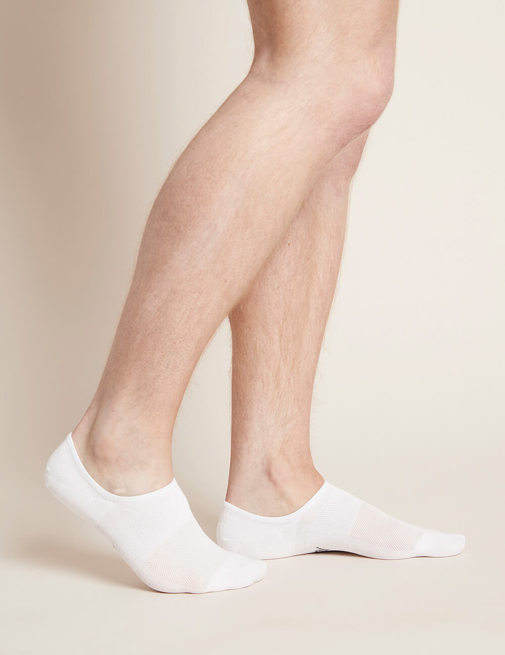Men’s Everyday Hidden Socks – White by Shadger