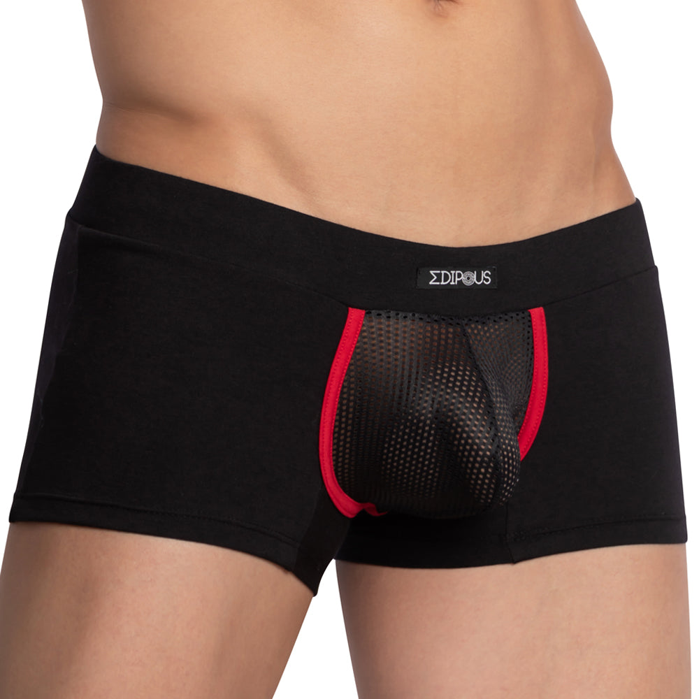 Edipous EDG032 Low Rise Sheer Pouch Boxer Trunk by Edipous