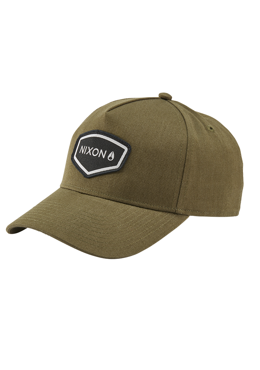 Watts Snapback – Dark Olive by Nixon US