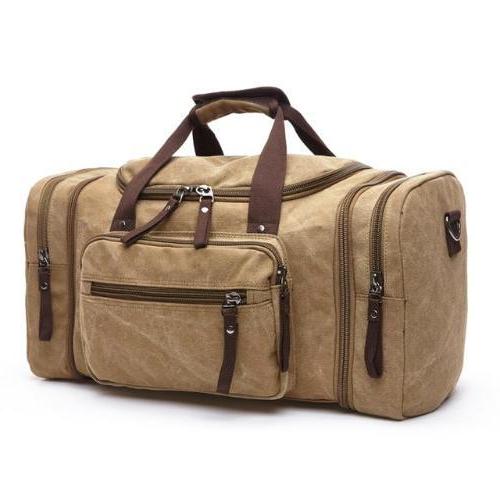 Classy Men Canvas Weekend Bag – 6 Colors by Classy Men Collection