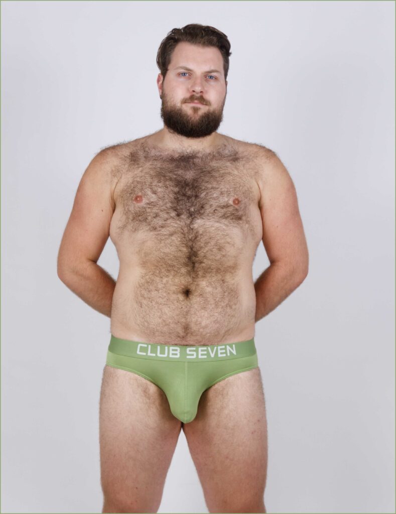 Legacy Moss Green Briefs by Club Seven Menswear