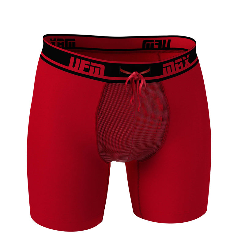 UFM Boxer Brief 6″ – Polyester MAX Support by Underwear for Men