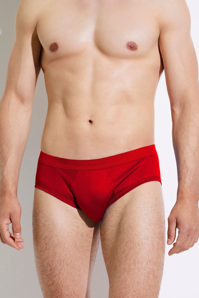 Sea Island | Briefs – red by Zimmerli Textil AG