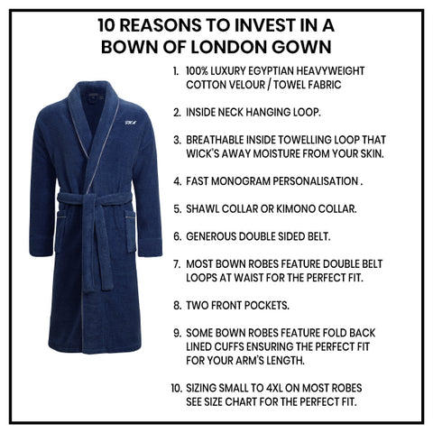 10 Reasons to Purchase a Bown of London Robe