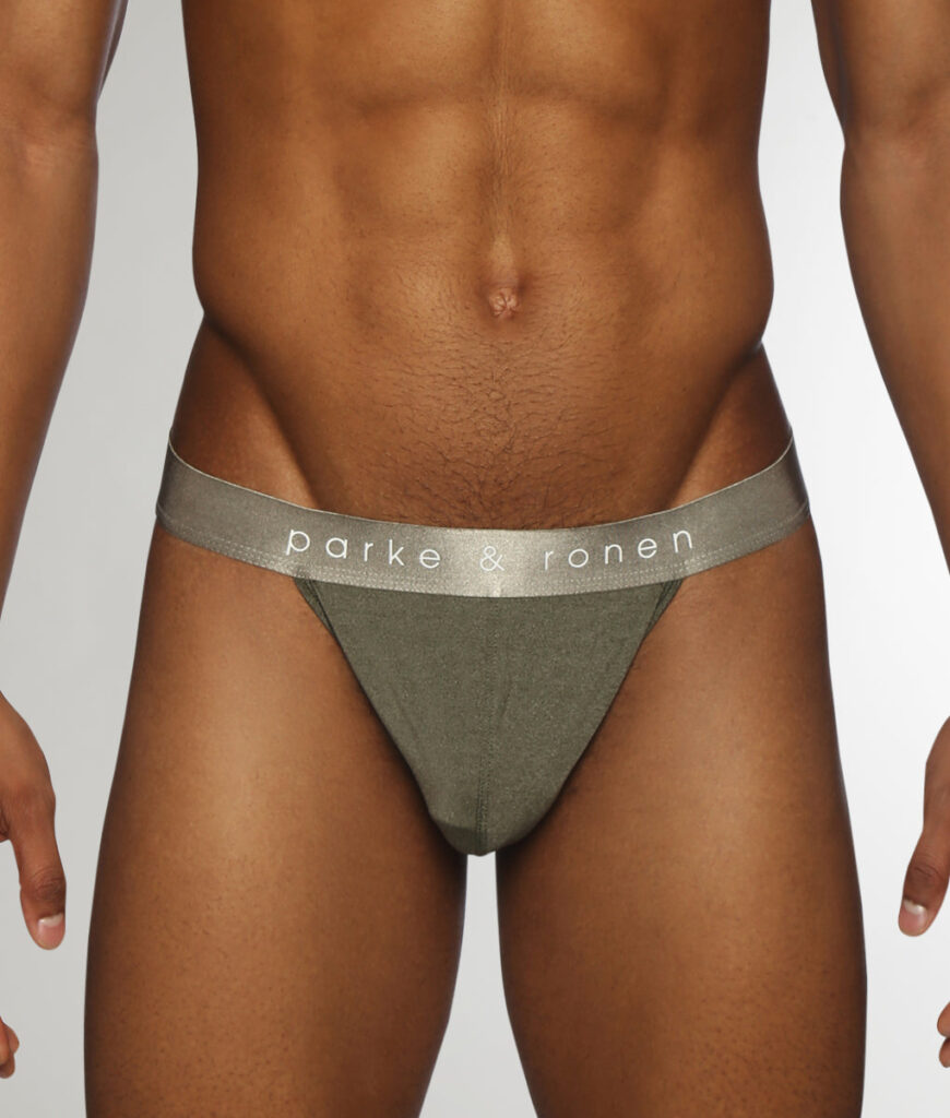 Parke & Ronen Quartz Jersey Thong by Parke & Ronen