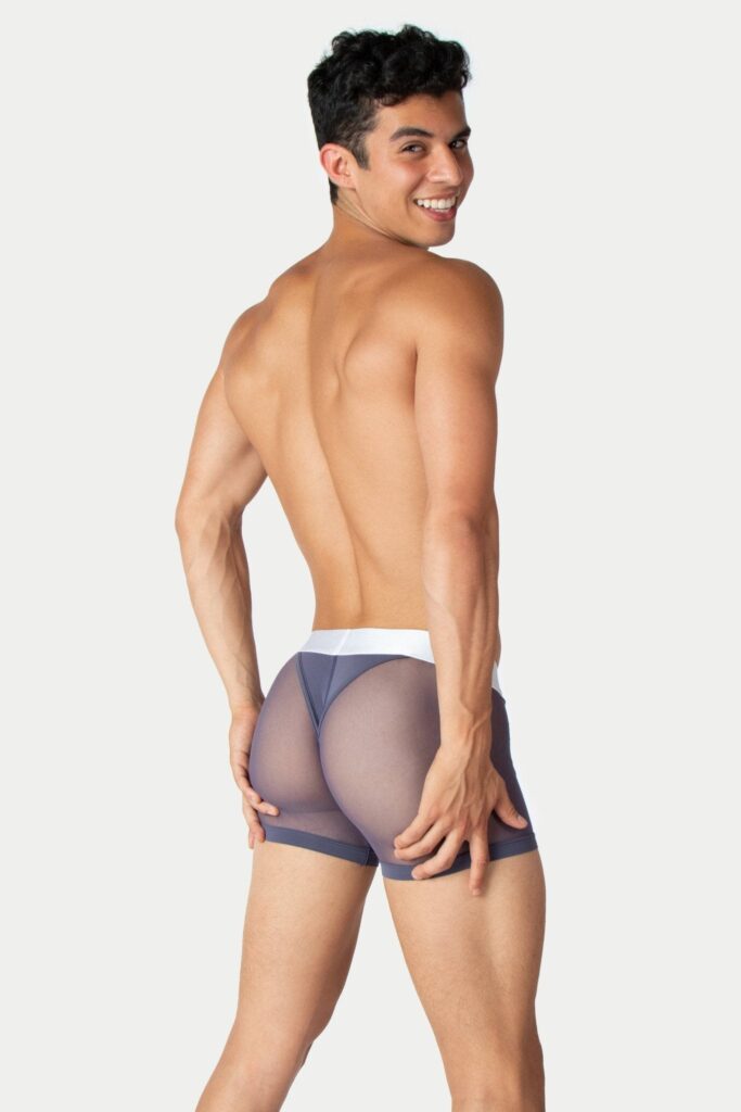 REVEAL Thong Trunks – Smoke by Awrywear
