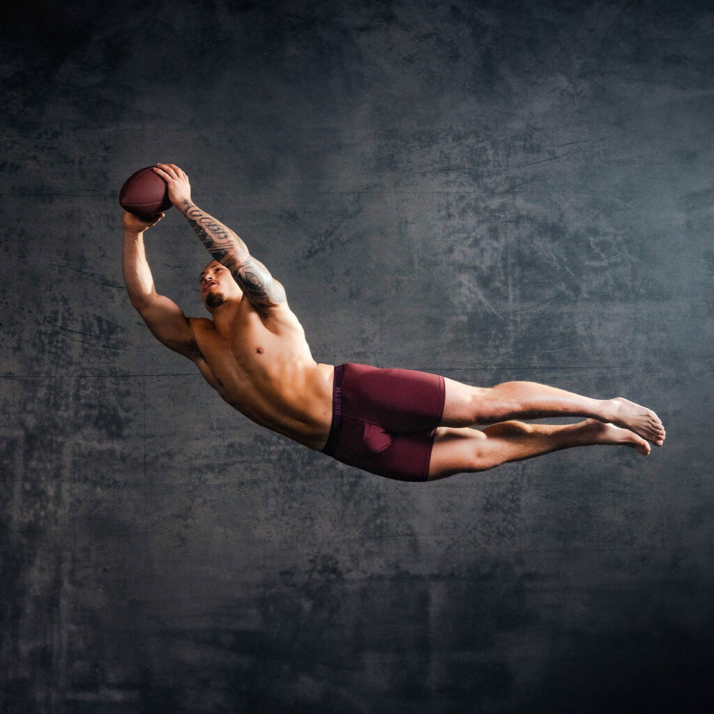 Pro Ultra Boxer Brief: Pomegranate Red by BN3TH