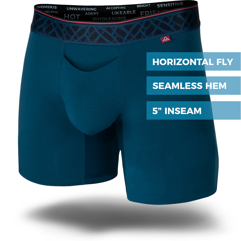 Pinatubo Seamless Sports Boxer by Krakatoa Underwear