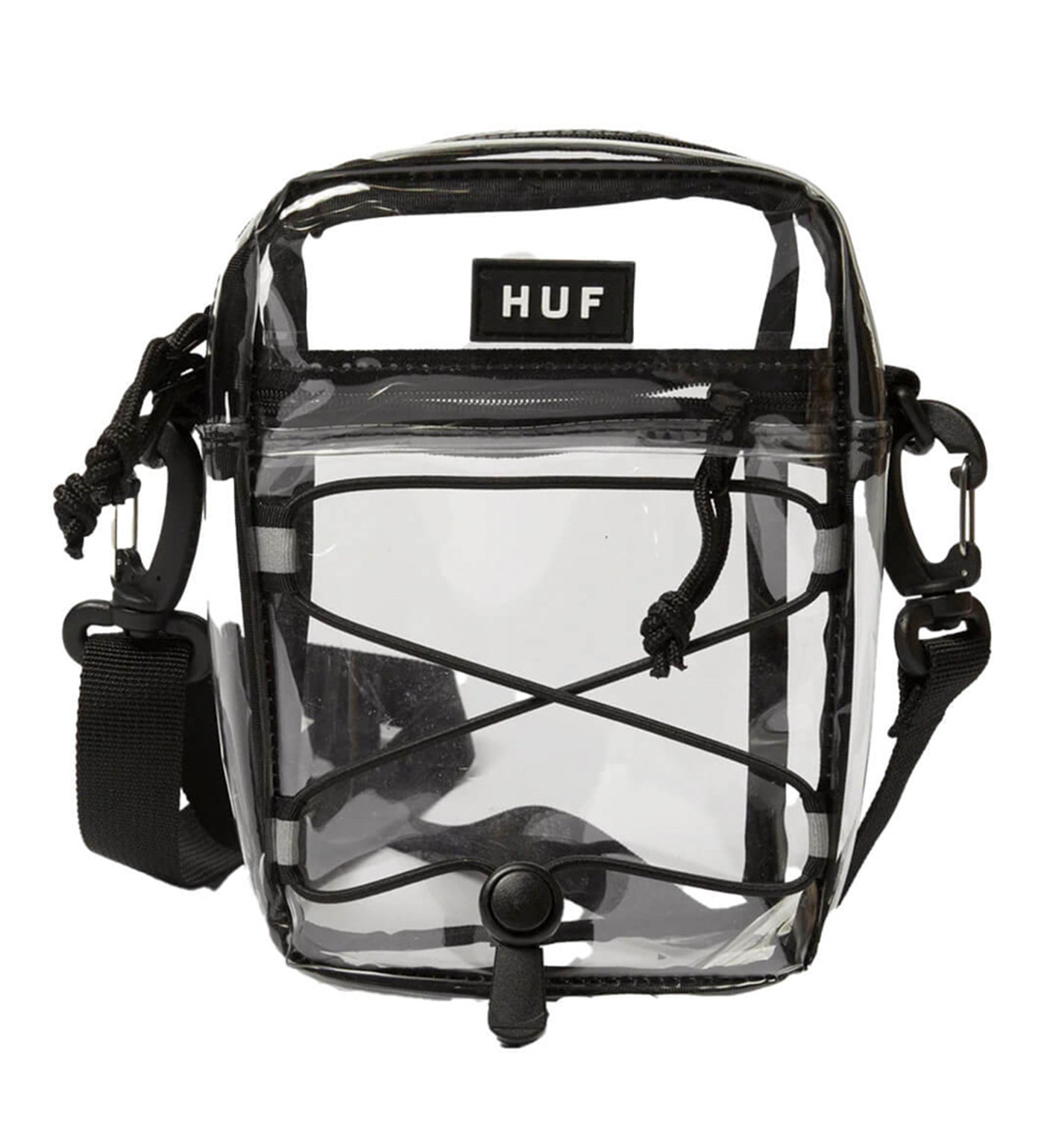 Bowery Side Bag, Clear by HUF