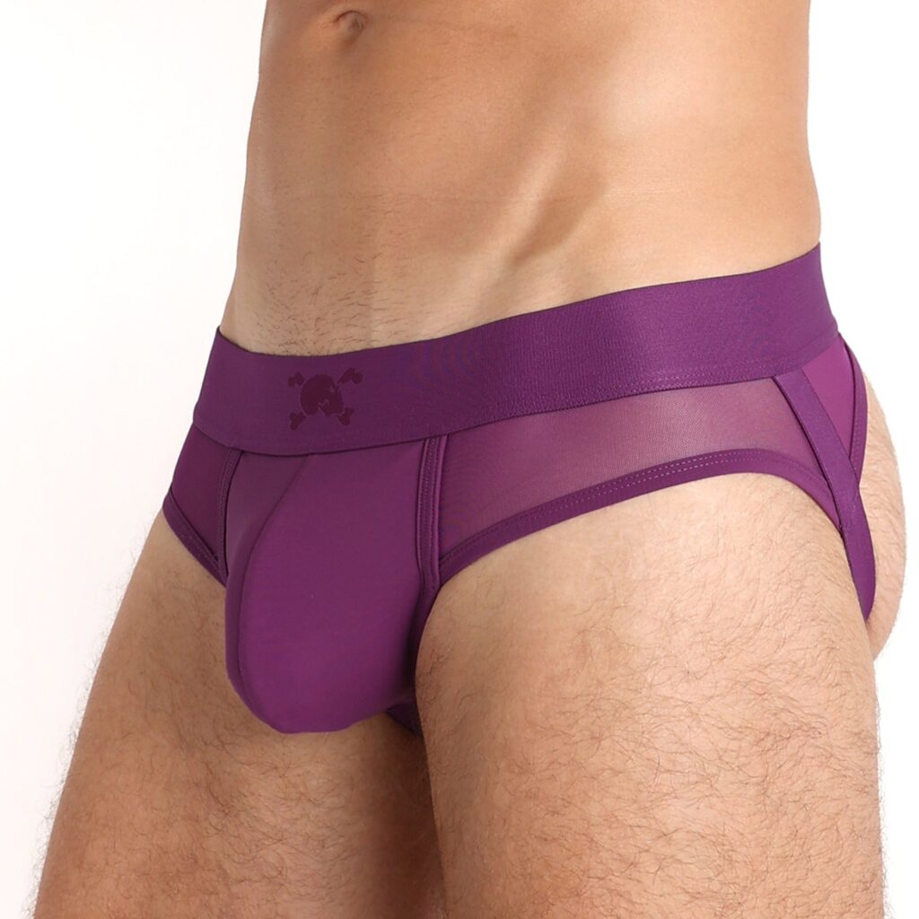 Enhance Mesh Y-Jock Purple by Skull and Bones NY