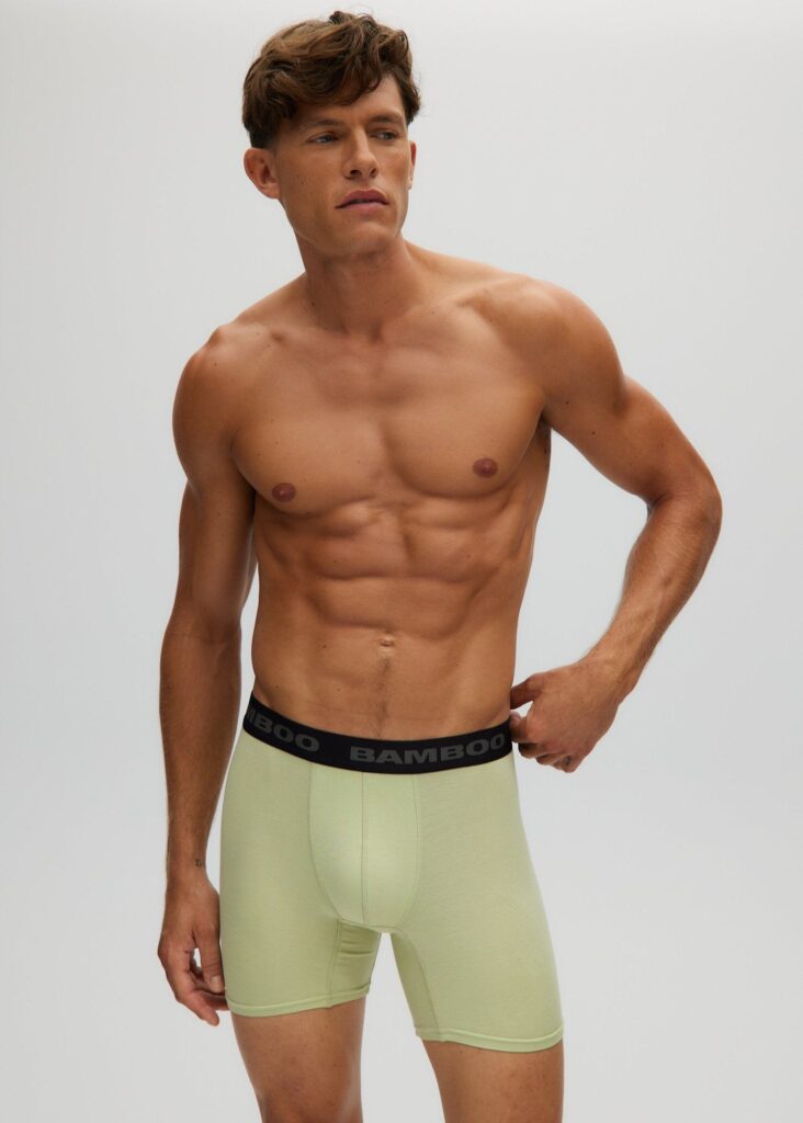Men Long Boxer 5″ by Bamboo Underwear