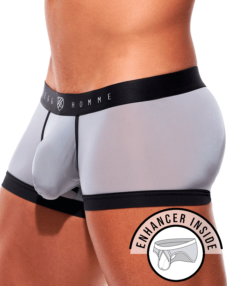 Gregg Homme Enhancer Room-Max Boxer Brief 152705 Silver by Gregg homme