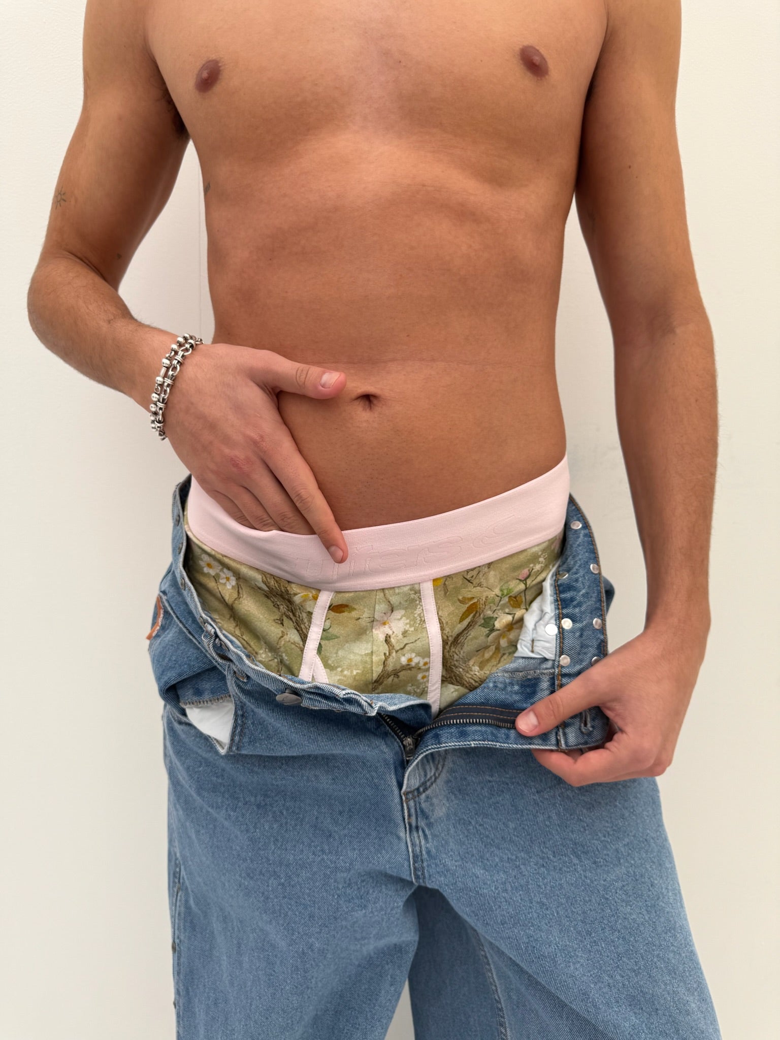 Real Flower & Pink Boxers by Scuffers
