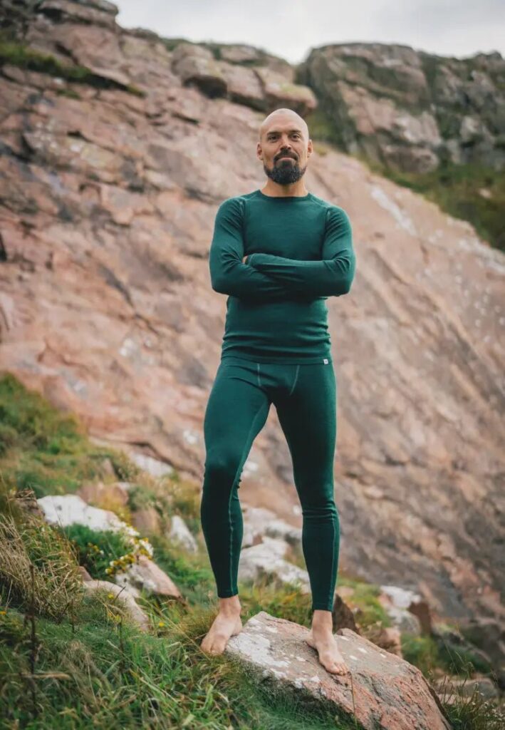 MERINO WOOL BASE LAYER SET FOR MEN by DANISH ENDURANCE