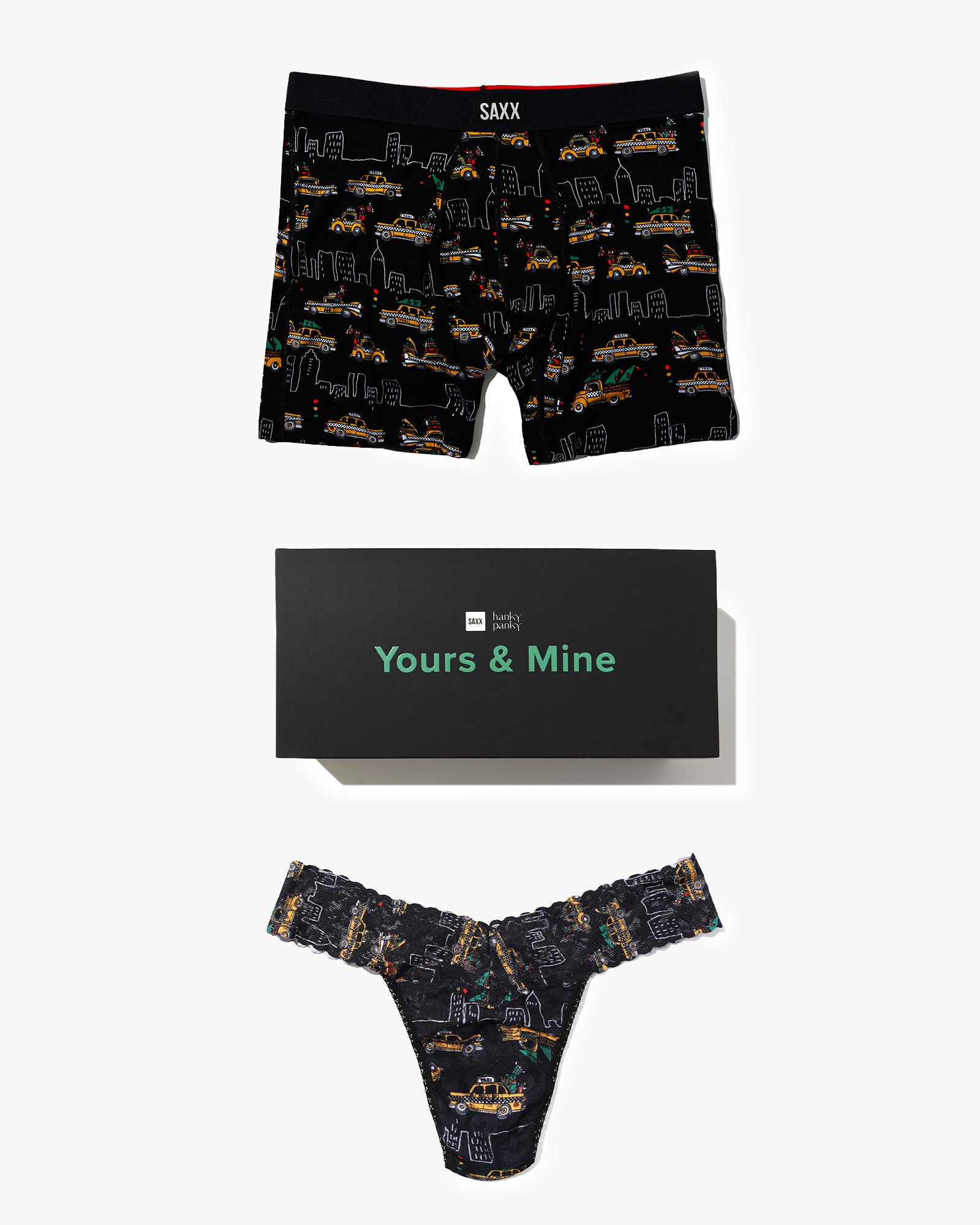 Yours & Mine Hanky Panky Collaboration Gift Box by SAXX