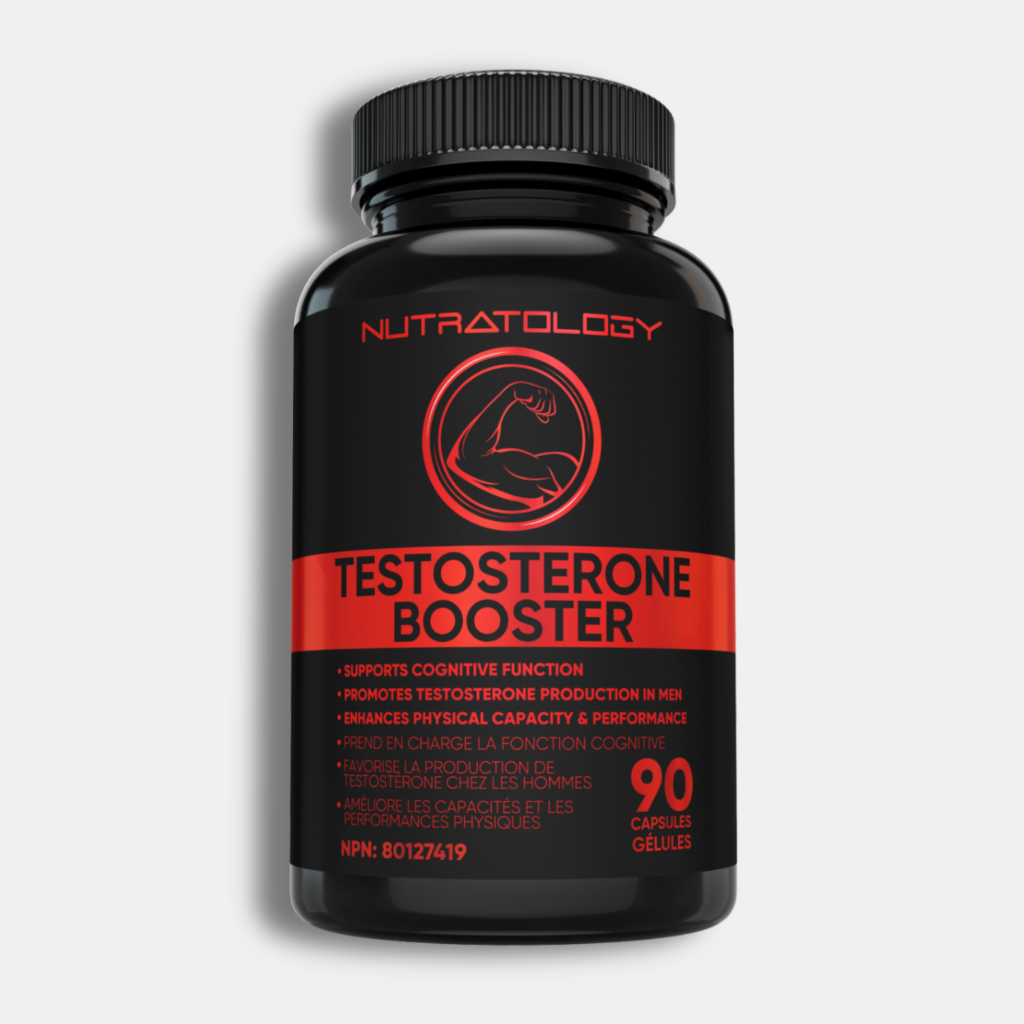 Nutratology Testosterone Booster for Men – 90 Capsules by Nutratology