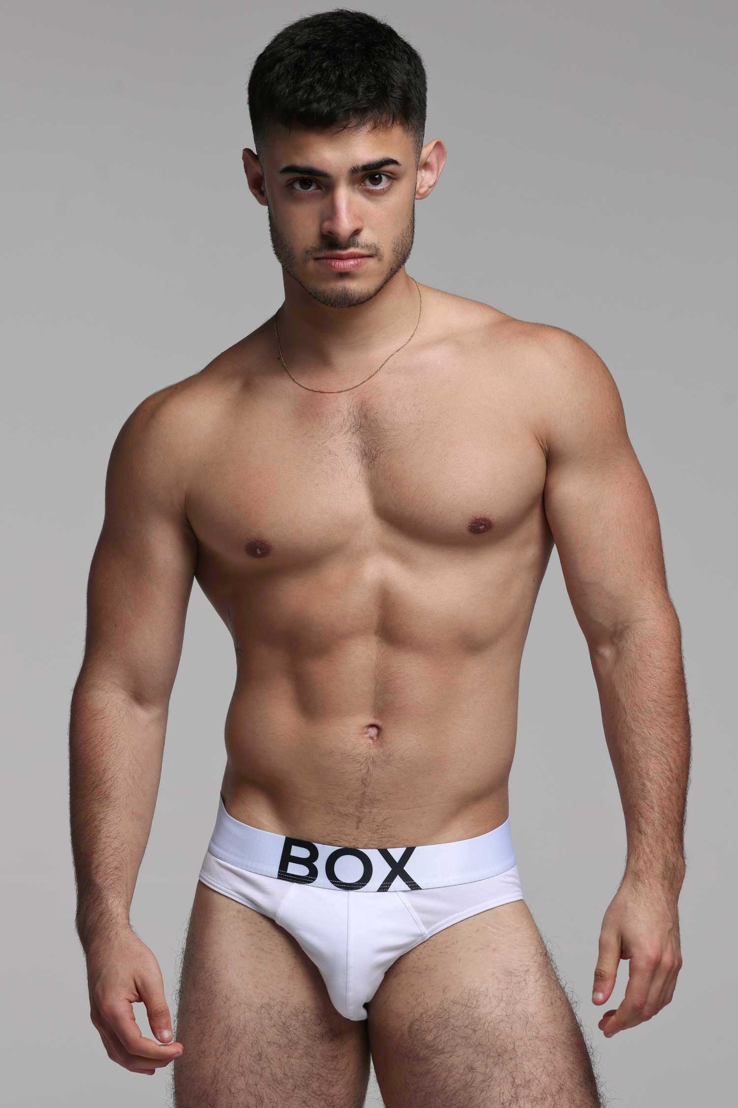 Mens White Briefs by boxmenswear