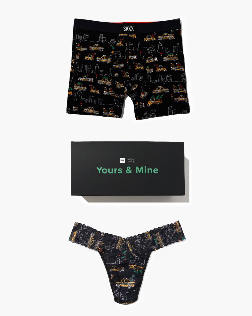 Yours & Mine Hanky Panky Collaboration Gift Box by SAXX
