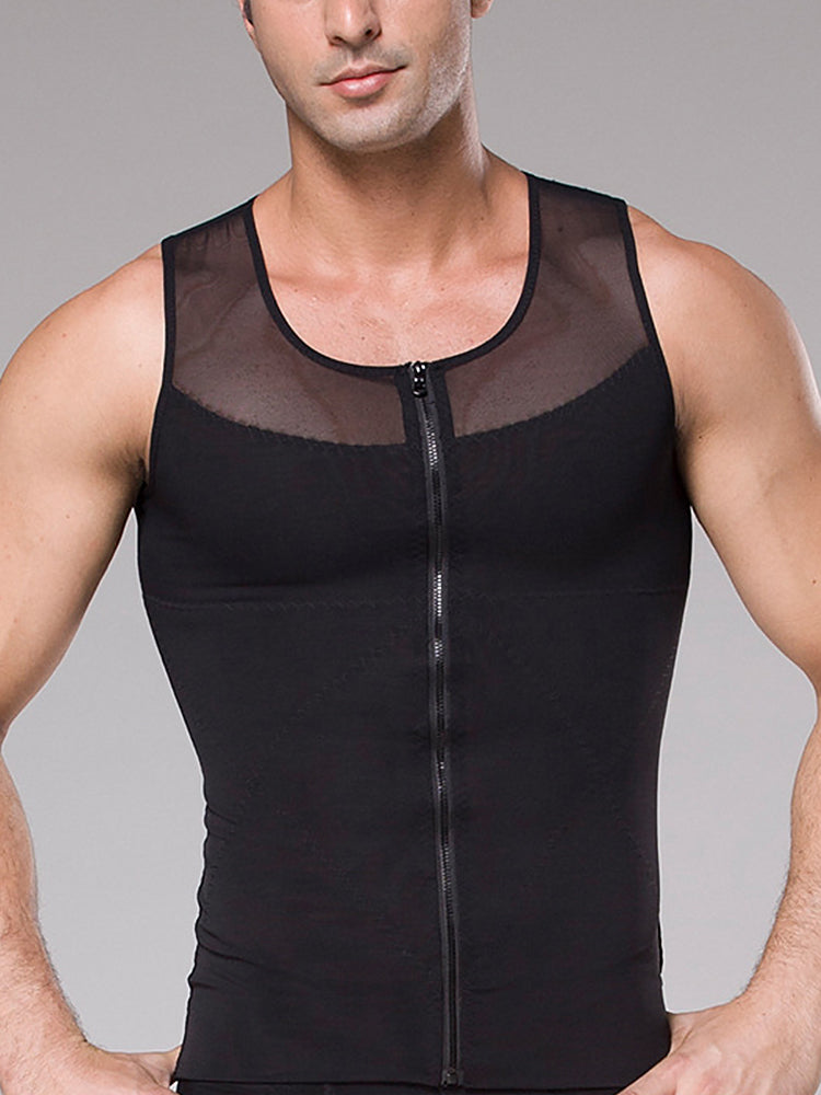 Men’s Compression Slimming Body Shaper Tank Top by Mr Saker