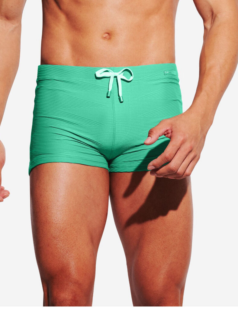 Textured Push-Up Swim Trunks S4630 by DESMIIT