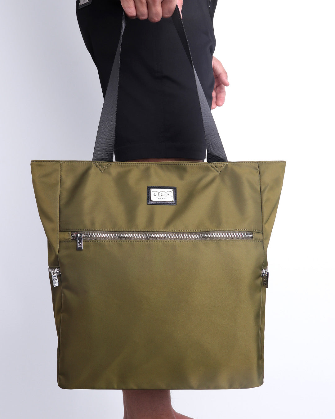 PALM GREEN – Poolside Tote Bag Foldable/Portable | DC2 by DC2